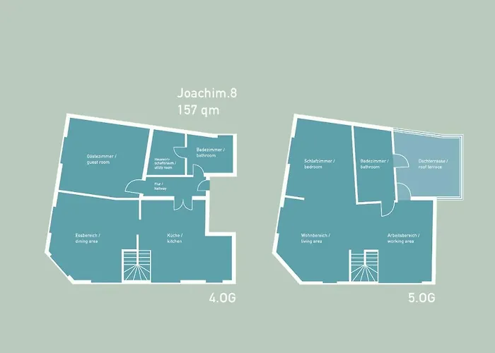 Lägenhet Joachim 8 Maisonette By Suite030 Berlin